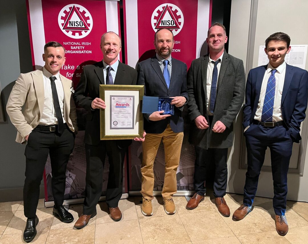 Winner at the All Ireland Occupational Safety Awards 2022